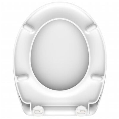 SCHÜTTE Toalettsits WHITE duroplast