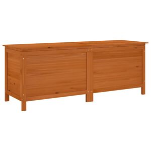 vidaXL Dynbox brun 150x50x56,5 cm massivt grantr&auml;