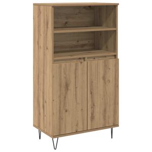 vidaXL Sk&aring;p Brun 60 x 36 x 110 cm Konstruerat tr&auml;