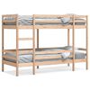 vidaXL Dagb&auml;dd 80x200 cm massiv furu