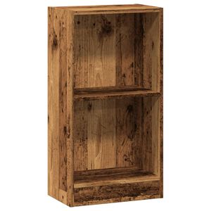 vidaXL Bokhylla &aring;ldrat tr&auml; 40x24x76 cm konstruerat tr&auml;