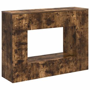 vidaXL Konsolbord R&ouml;kt Ek 101 x 29 x 74 cm Konstruerat tr&auml;