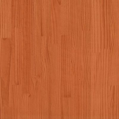 vidaXL Picknickbord vaxad brun 105x134x75 cm massivt trä