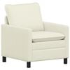 vidaXL Soffa Gr&auml;ddvit 76 x 81 x 87,5 cm Tyg