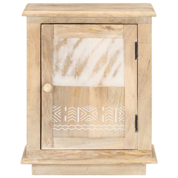 vidaXL S&auml;ngbord 40x30x46 cm massivt mangotr&auml;