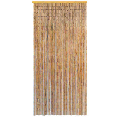 vidaXL Dörrdraperi i bambu 100x220 cm