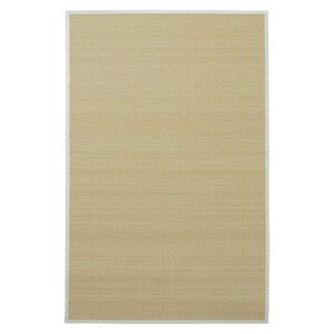 vidaXL Bambumatta 100x160 cm naturlig