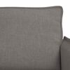 vidaXL Soffa 2 pcs Taupe 196 x 82 x 85 cm tyg