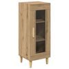 vidaXL Sideboard Artisan Ek 34.5 x 32.5 x 90 cm Konstruerat tr&auml;