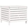 vidaXL Tr&auml;dg&aring;rdspall vit 62x63,5x53,5 cm massiv furu