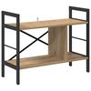 vidaXL Hyllsystem 3 niv&aring;er 75 x 30 x 58,5 cm Konstruerat tr&auml;