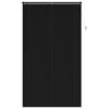 vidaXL Persienn Svart 213 x 110 cm 25 mm PVC