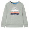 vidaXL Barntr&ouml;ja ljus khaki melange 104