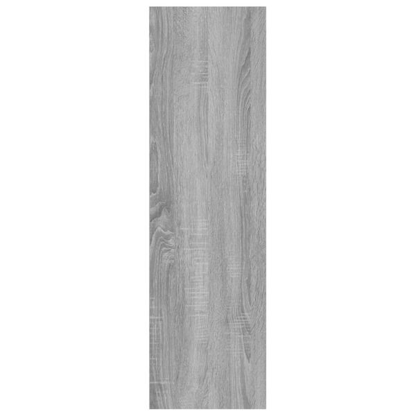 vidaXL Bokhylla/Rumsavdelare gr&aring; sonoma 100x30x103 cm