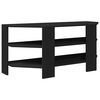 vidaXL H&ouml;rnTVSk&aring;p Svart 102x40,5x45cm Konstruerat tr&auml;