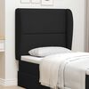 vidaXL S&auml;nggavel &Ouml;ra Svart 80 x 23 x 6 cm tyg