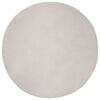 vidaXL Halkfri matta i konstgjord kaninf&auml;ll OLITE Beige &Oslash; 100 cm