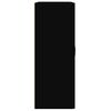 vidaXL Väggskåp Svart 69,5x32,5x90 cm