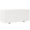vidaXL Odlingsl&aring;da vit 110x40x49,5 cm massiv furu