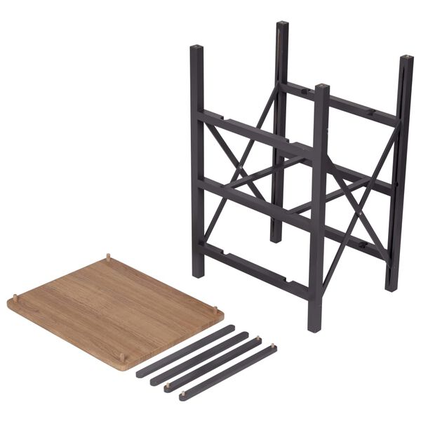 Bo-Camp Hopf&auml;llbart sk&aring;p med 3 korgar Hamlets gr&aring;