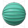 vidaXL Poolkupol Gr&ouml;n 592 x 590 x 275 cm