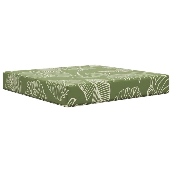 vidaXL Utomhus Soffa Kudde Bladdesign 60 x 60 x 8 cm Polyester