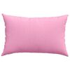 vidaXL Sofakuddar 2 pcs Rosa 60 x 40 cm tyg