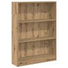vidaXL Bokhylla ek 80x24x109 cm konstruerat tr&auml;