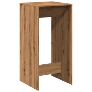 vidaXL Barbord artisian-ek 51x50x103,5 cm konstruerat tr&auml;