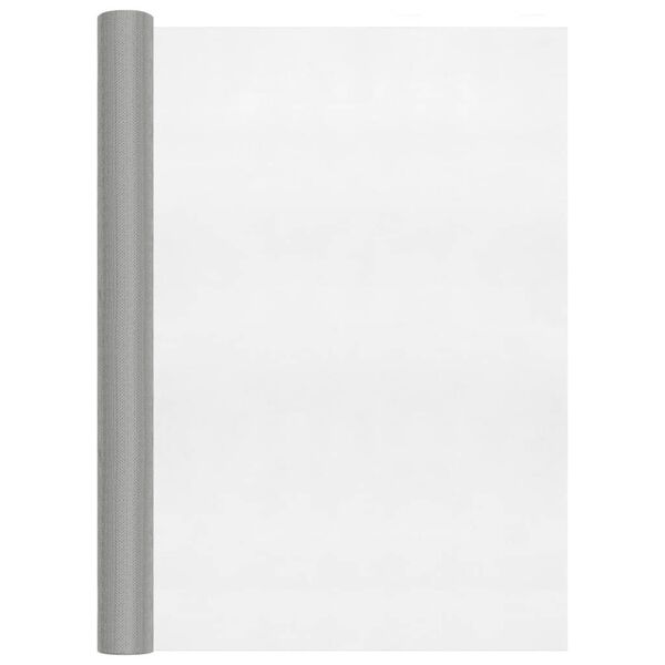 vidaXL Insektsnät rostfritt stål 80x500 cm silver