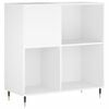 vidaXL Stereob&auml;nk vit 84,5x38x89 cm konstruerat tr&auml;