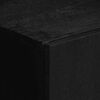 vidaXL Sk&auml;nk svart 90x33x75 cm konstruerat tr&auml;