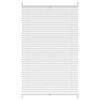 vidaXL Pliss&eacute;gardin 70x125 cm vit
