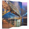 vidaXL Hopf&auml;llbar rumsavdelare Sydney Harbour Bridge 200x170 cm