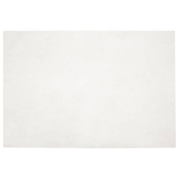 vidaXL Fusk-kaninp&auml;lsmatta Olite Kr&auml;m 140 x 200 cm Polyester