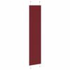 vidaXL Plisserad persienn Bordeaux r&ouml;d 40x200 cm tyg bredd 39,4 cm