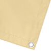 vidaXL Balkong Sk&auml;rm Sand 100 x 300 cm Oxford Tyg