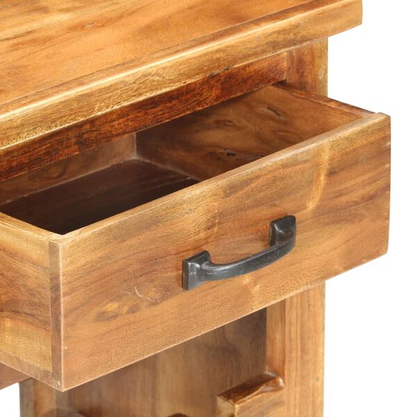 vidaXL Vinsk&aring;p 40x30x80 cm massivt akaciatr&auml;