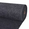 vidaXL Matta Antracit 1,2 x 15 m Polyester