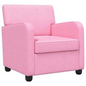 vidaXL F&aring;t&ouml;lj Rosa Tyg