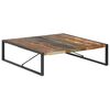 vidaXL Soffbord 140x140x40 cm massivt &aring;tervunnet tr&auml;