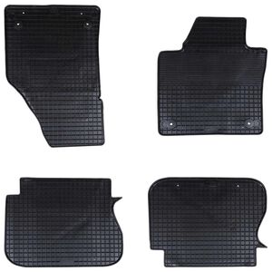 vidaXL Bilmatta 4 st Passar VW CADDY 2003-2015, 2015-2020 BS Gummi