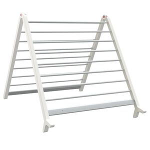 vidaXL Torkst&auml;ll f&ouml;r badkar utf&auml;llbart 53-90 cm aluminium