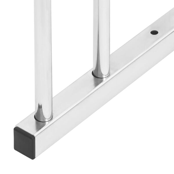 vidaXL Cykelställ För 4 cyklar galvaniserat stål