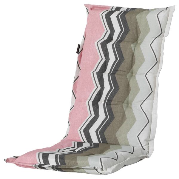 Madison Stolsdyna med h&ouml;g rygg Chris 123x50 cm rosa