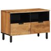 vidaXL TV-sk&aring;p 70x33x46 cm massivt tr&auml; akacia