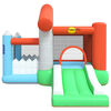 Happy Hop Uppblåsbar hoppborg med rutschkana 272x257x220 cm PVC