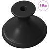vidaXL Handtag 1461 st Svart &Oslash;30 mm Aluminium