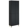vidaXL Sk&aring;pset 2 pcs 66 x 34,5 x 95 cm Konstruerat tr&auml;