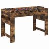 vidaXL Foosballbord R&ouml;kt Ek 125 x 60,5 x 80 cm Konstruerat tr&auml;